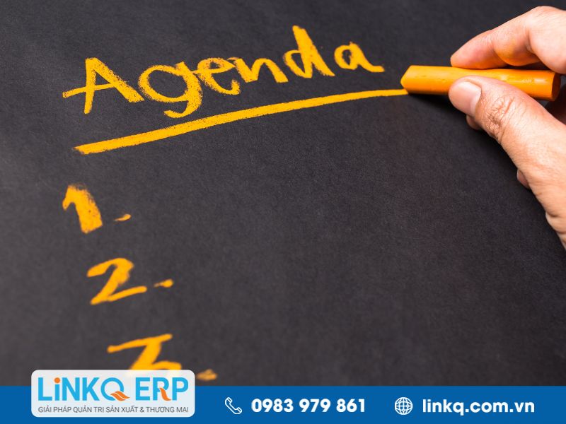 Những tiêu chí để có một Agenda chất lượng là gì?