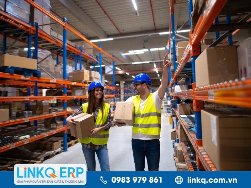 Phương pháp thiết lập vị trí kho hàng