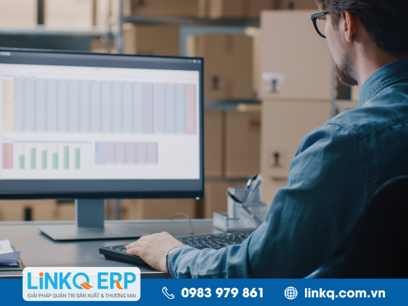 Sử dụng phần mềm quản lý tồn kho LinkQ ERP