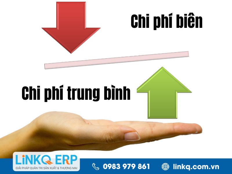 Tương quan giữa chi phí biên và chi phí trung bình