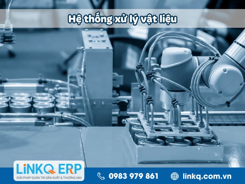 Hệ thống xử lý vật liệu trong FMS