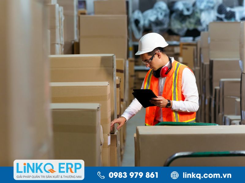 Thực hiện kiểm kê kho vật tư định kỳ