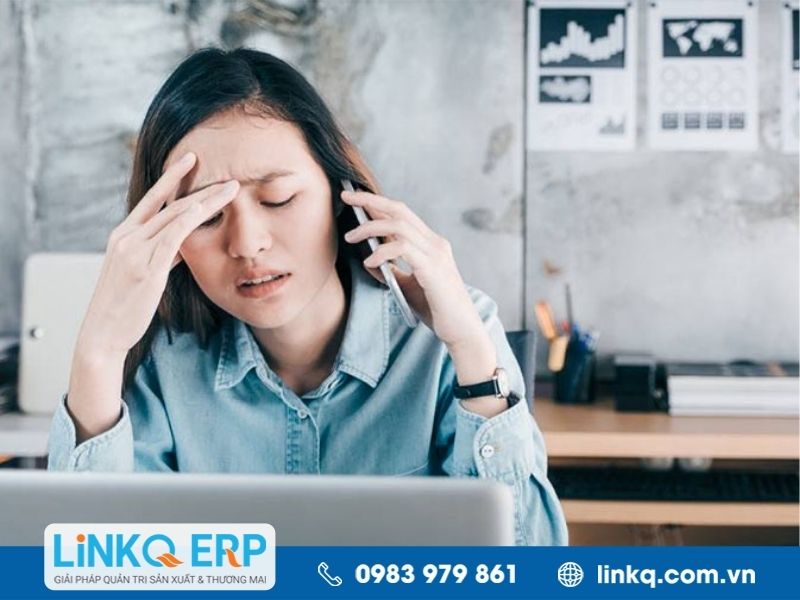 Gây ảnh hưởng tiêu cực đến hiệu suất làm việc