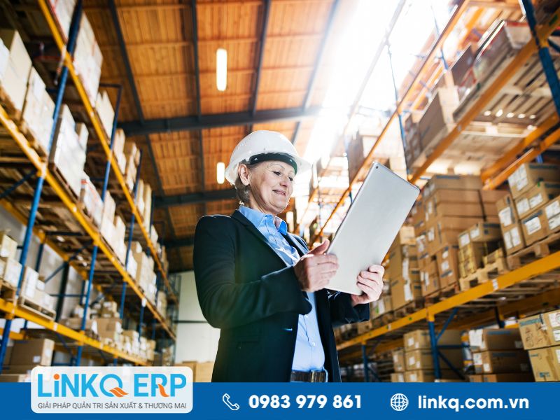 Nghiệp vụ quản lý kho giúp giảm thiểu rủi ro liên quan đến hàng hóa