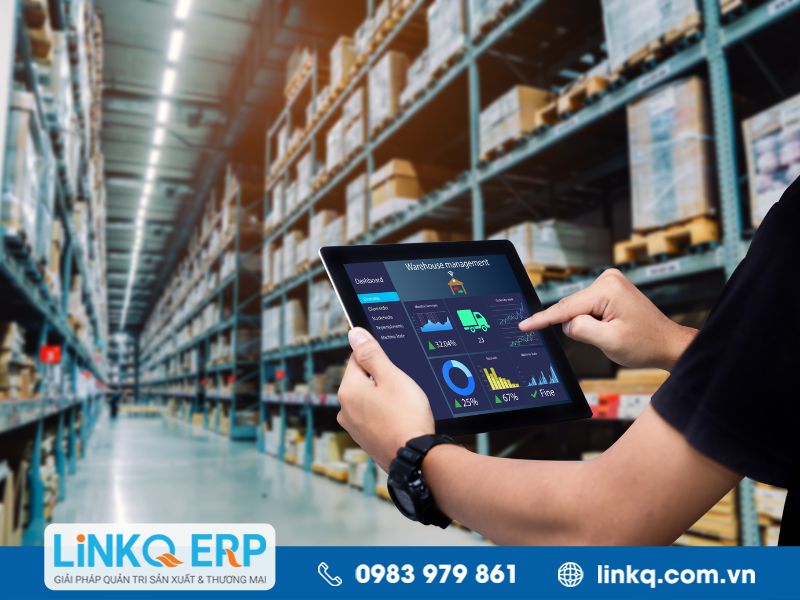 Ứng dụng phần mềm quản lý kho hiện đại