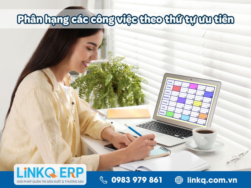 Phân hạng các công việc theo thứ tự ưu tiên