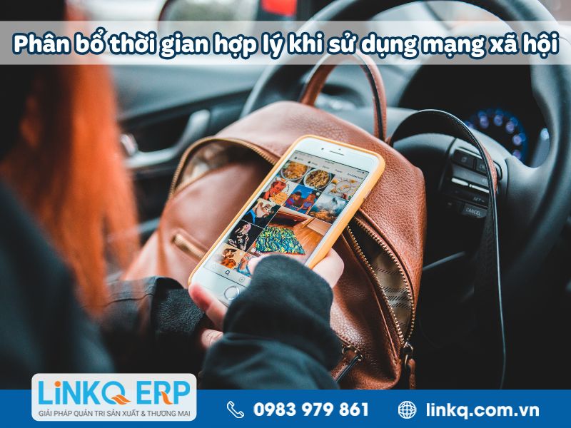Phân bổ thời gian hợp lý khi sử dụng mạng xã hội