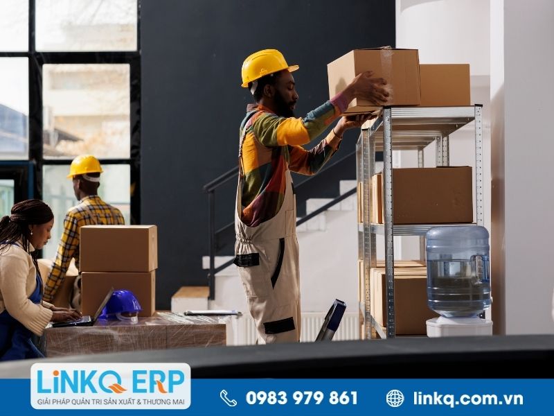 Mục tiêu xây dựng order picking để hạn chế sự di chuyển của nhân viên