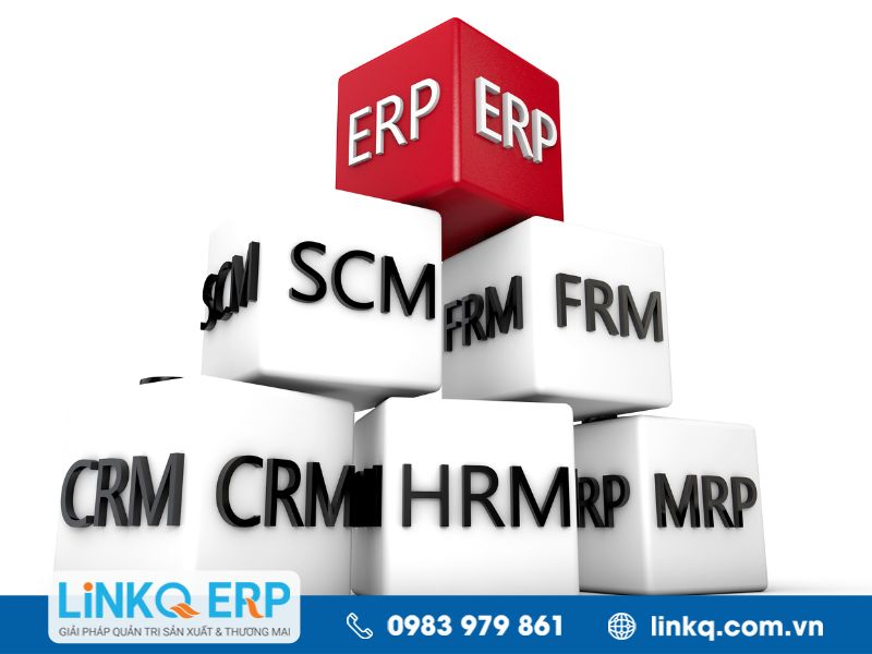 Sơ đồ mô hình hệ thống ERP