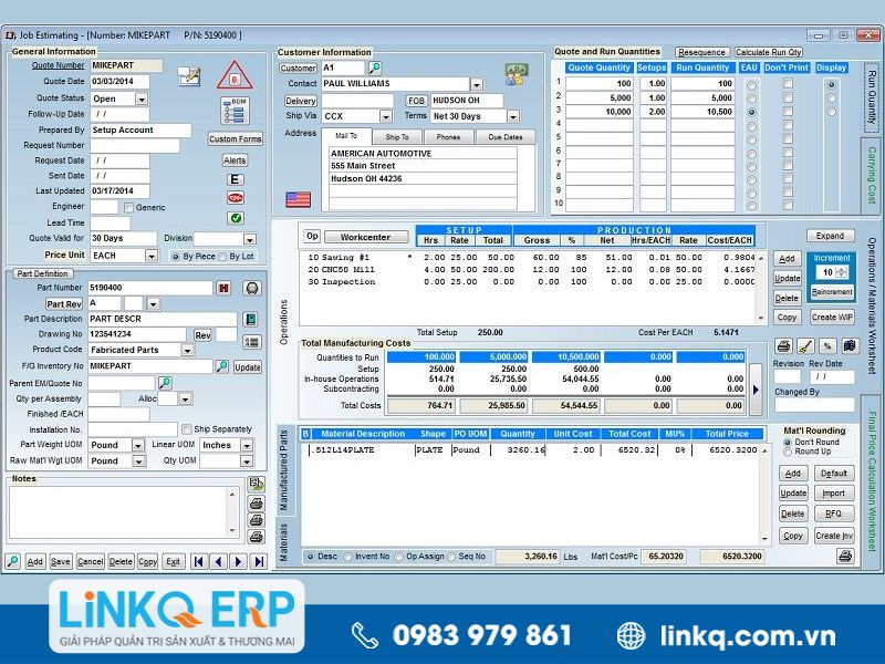 Visual EstiTrack – Công cụ hỗ trợ sản xuất mạnh mẽ  