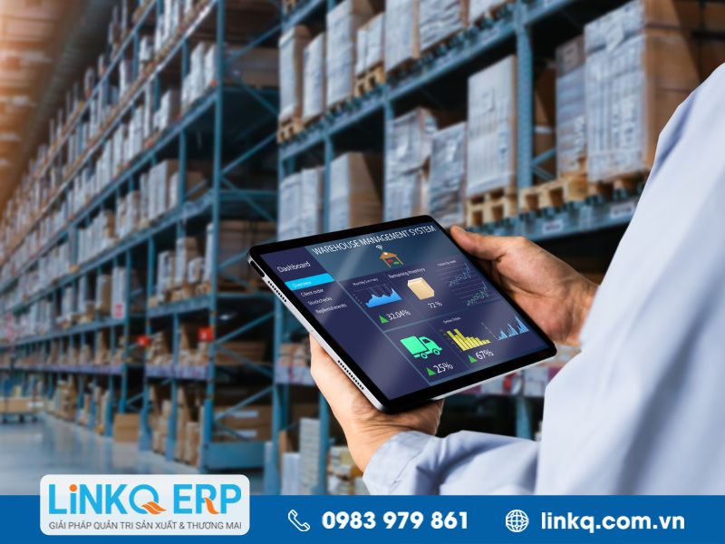 Những tính năng thông minh cần có đều được tích hợp trong phần mềm quản lý kho LINKQ