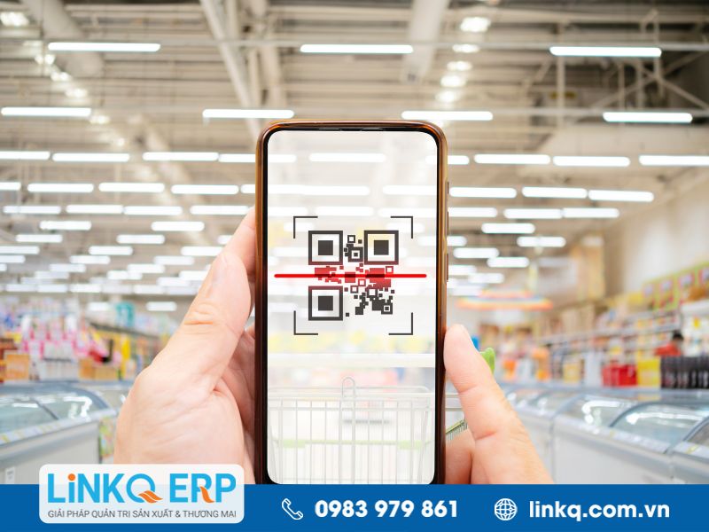Tối ưu quy trình nhập kho bằng mã vạch hoặc QR Code