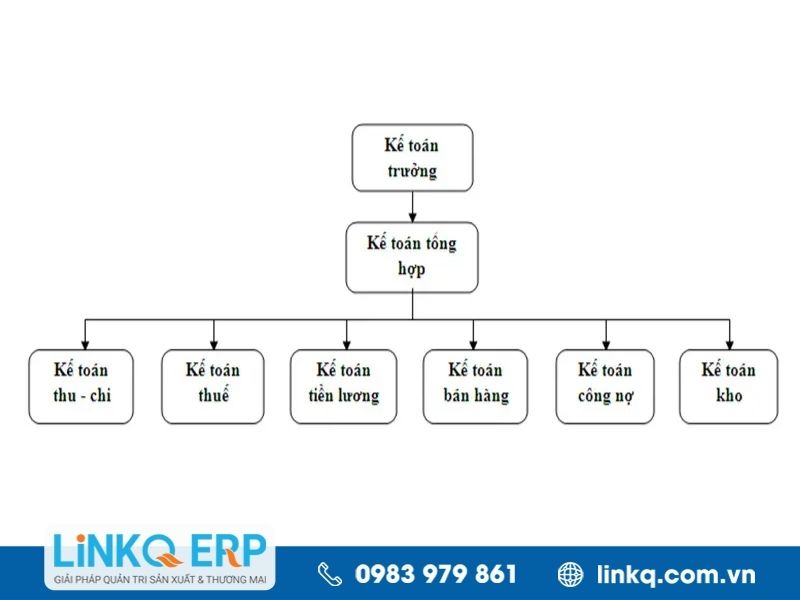 Sơ đồ mẫu phòng kế toán