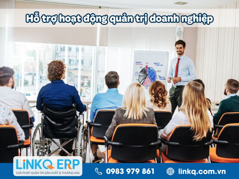 Hỗ trợ hoạt động quản trị doanh nghiệp một cách trực quan